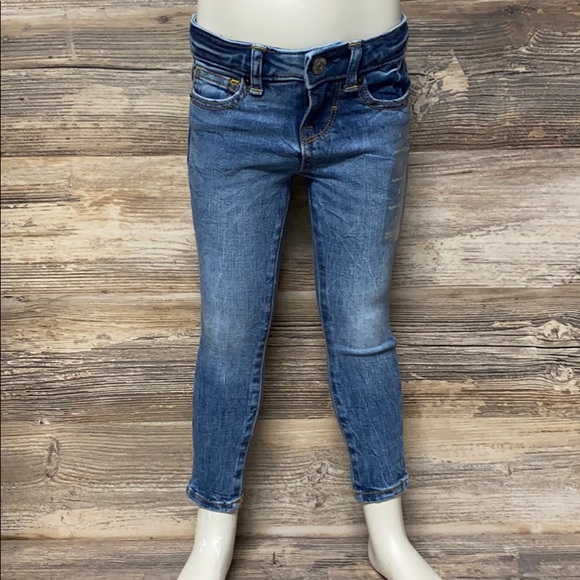 Gymboree Girls Dark wash Super Skinny Jeans Pants NWT Adjustable Waist Size 5